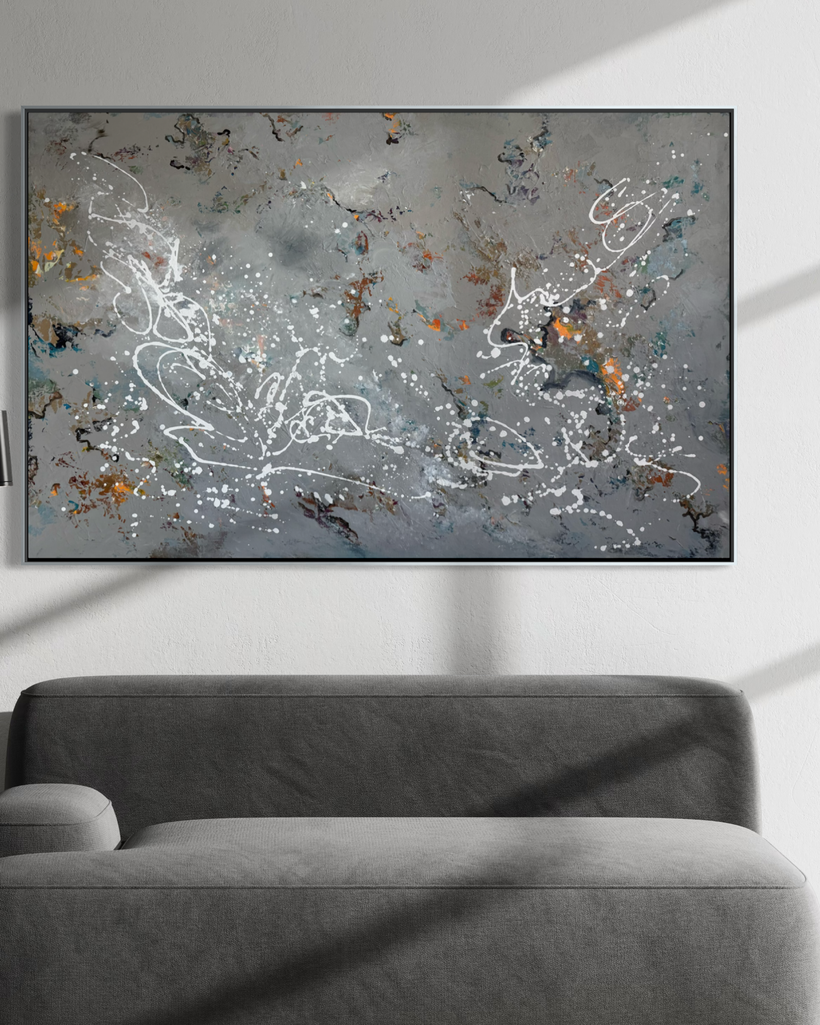 Grey abstract